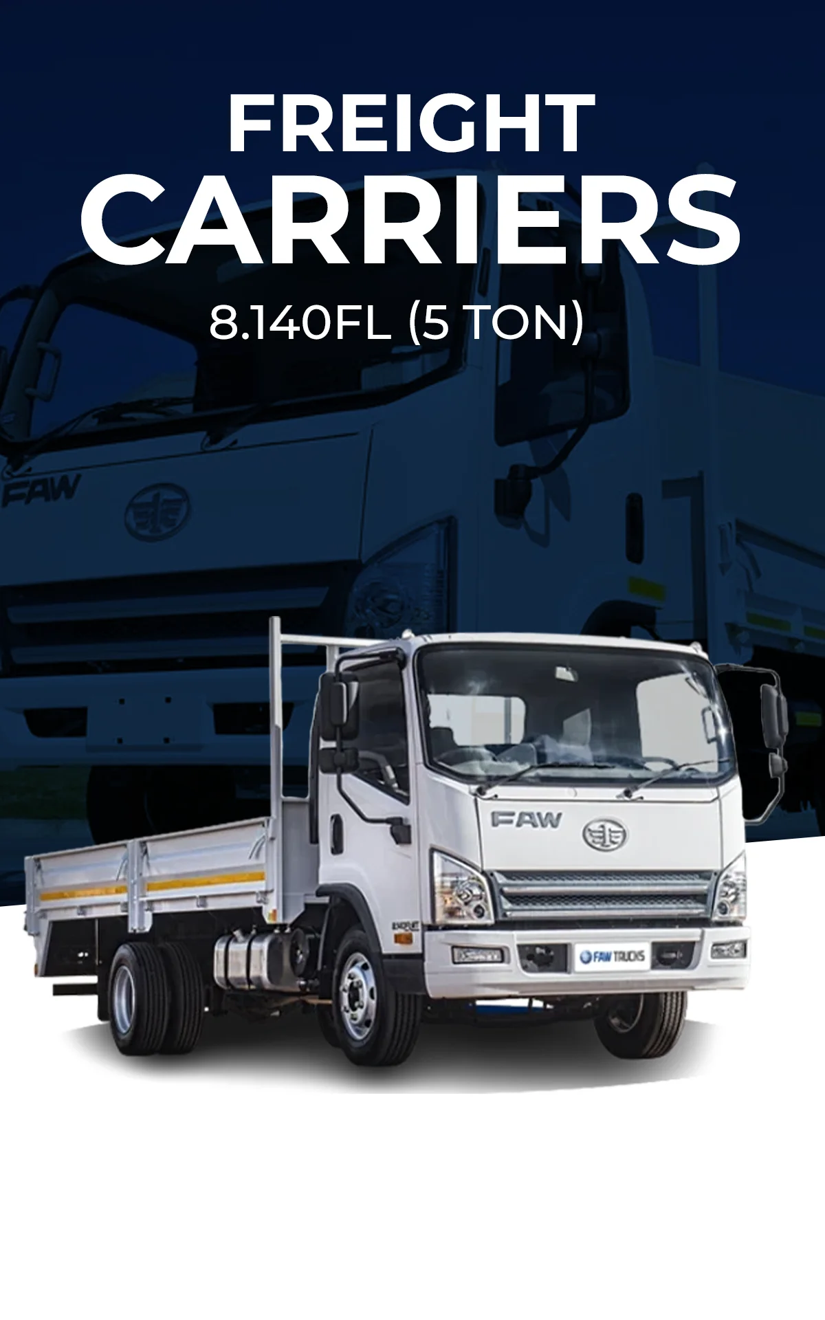 Myride Commercial Freight Carriers 8.140FL (5 TON) banner